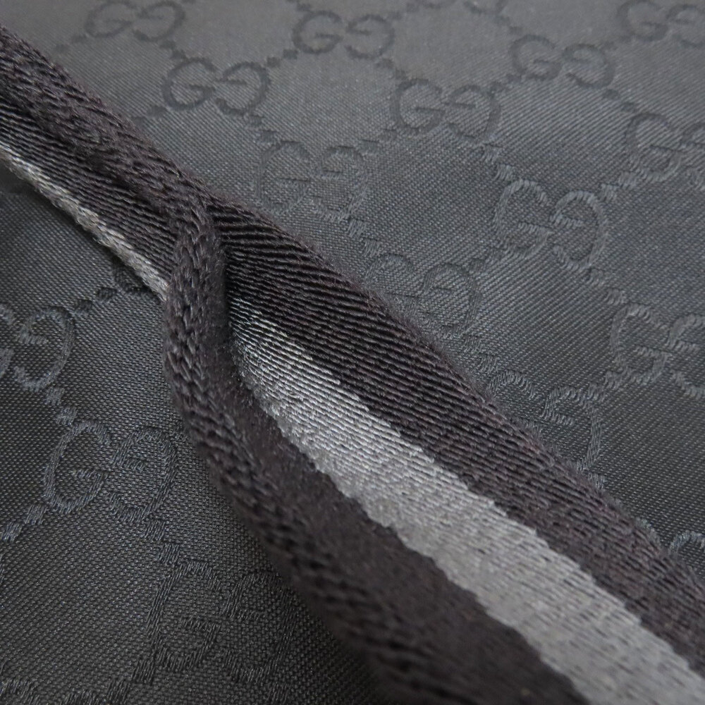 GUCCI Authentic Black Canvas Tote Bag - Picture 15 of 16